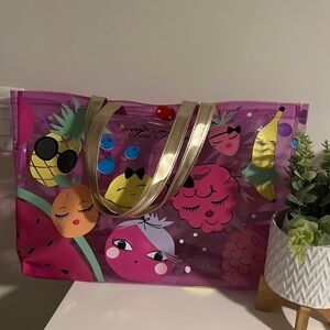 TOO FACED TUTTI FRUTTI PINK BAG